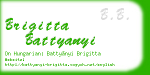 brigitta battyanyi business card